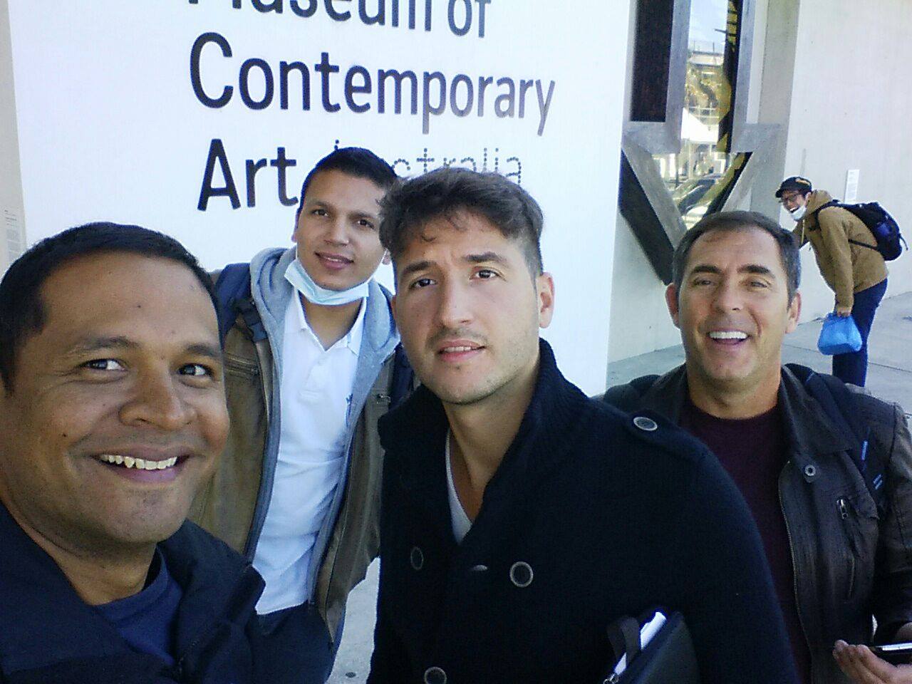 Une bande de gars en Australie